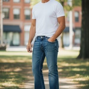 True Religion Vintage Joey Super T Jeans Mens 36 Y2K Flared Distressed USA